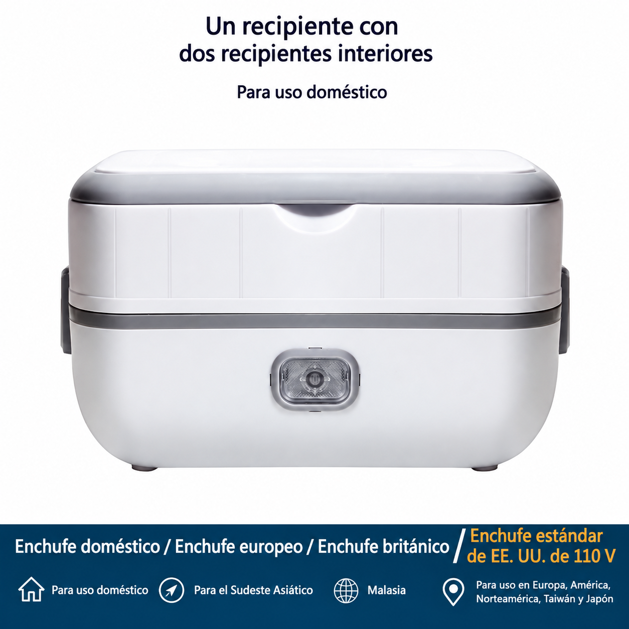 Fiambrera Eléctrica Calienta Comidas - Imagen 6